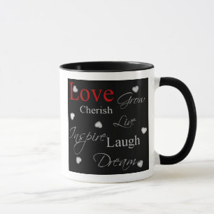 Palabras a vivir por la taza