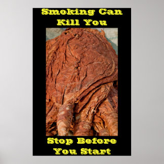 palabras amarillas de posters que no fuman