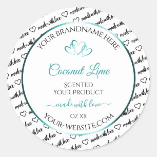 Palabras blancas negras Etiquetas de productos en 