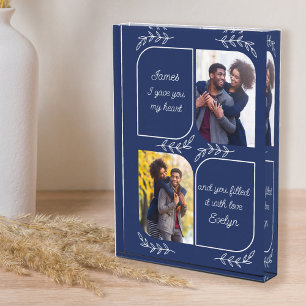 Palabras de amor de foto vertical Husband 2 Person