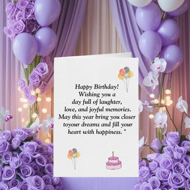 Palabras de felicitación para el cumpleaños feliz  (Subido por el creador)
