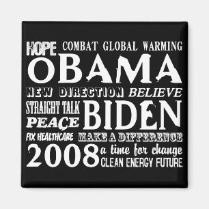 Palabras de la esperanza Obama y del imán 2008 de
