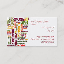 Palabras de motivación #1, tarjeta de las citas