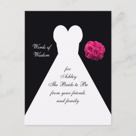 Palabras de sabiduría para la tarjeta postal de no