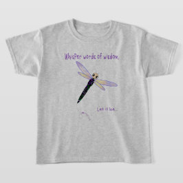 Palabras De Susurro De La Camiseta De Sabiduría