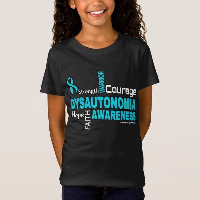 Palabras...Disautonomía Camiseta (Anverso)