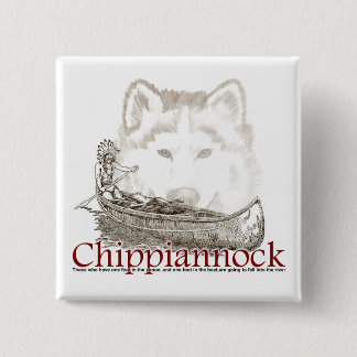 Palabras indias americanas del botón de la