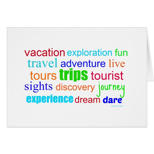 Palabras para viajar (Anverso (Horizontal))