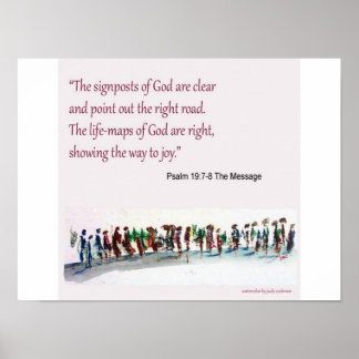 Palabras posters para vivir - Multitud y Señales