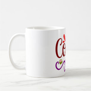 Palabras y corazones de café en los tazas