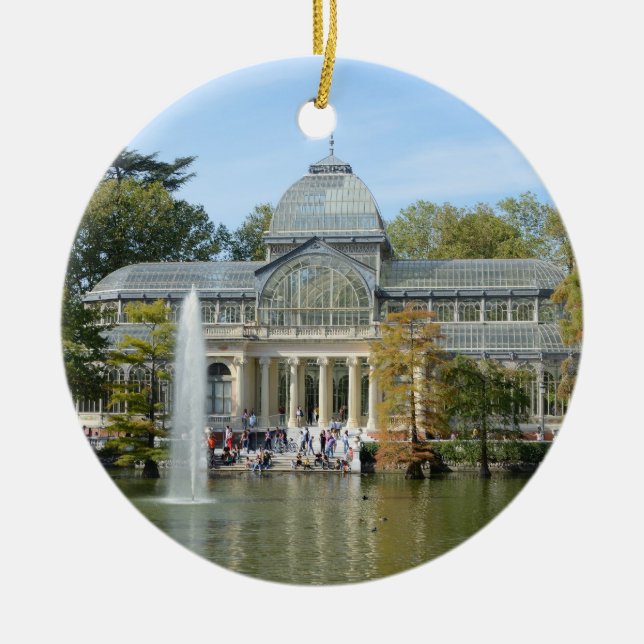 Palacio cristalino, ornamento de Madrid (Frente)