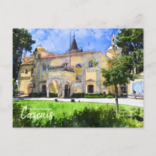 Palacio de Cascais, postal de Portugal