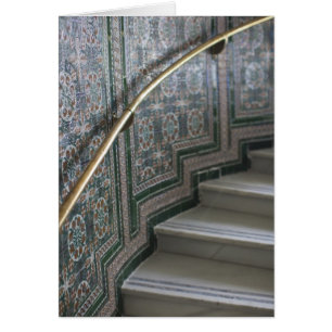 Palacio de Comunicaciones, azulejos moriscos