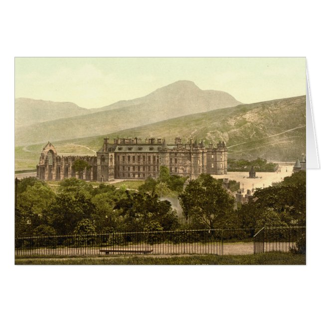 Palacio de Holyrood, Edimburgo, Escocia (Anverso (Horizontal))
