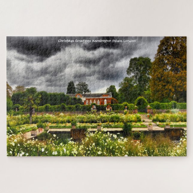 Palacio de Kensington Londres. Rompecabezas (Horizontal)