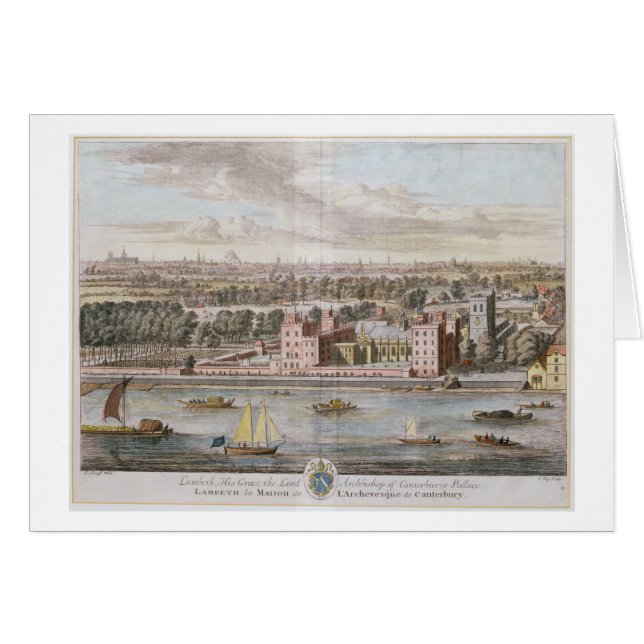 Palacio de Lambeth, asiento del arzobispo de (Anverso (Horizontal))