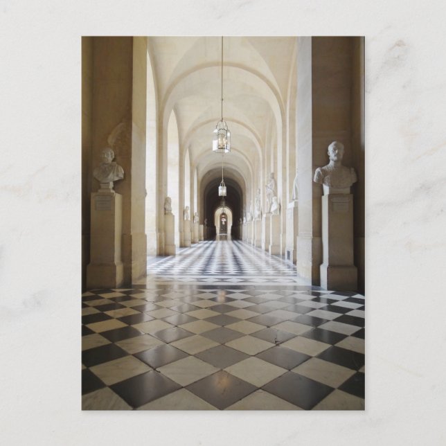 Palacio de Versalles París Francia Foto postal (Anverso)