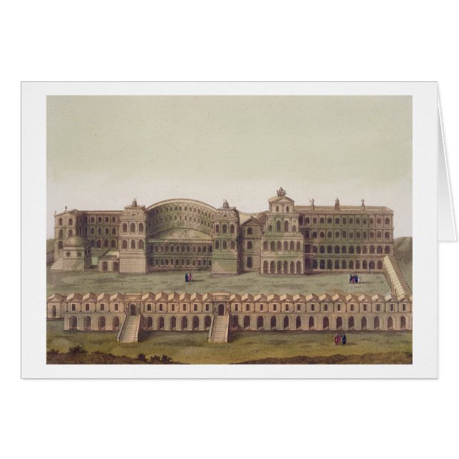 Palacio del Caesars, Roma, de 'Le Costume Anci (Anverso (Horizontal))