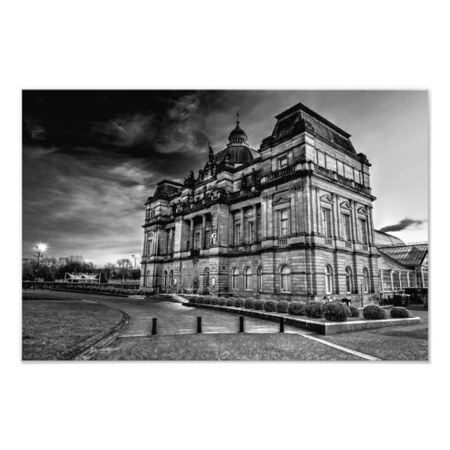 Palacio del Pueblo, Glasgow Foto impresa (Frente)