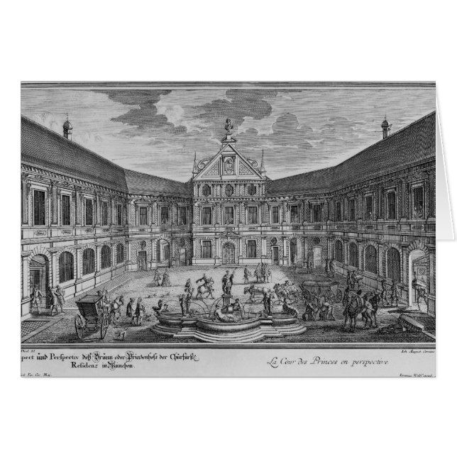 Palacio en Munich, Alemania (Anverso (Horizontal))