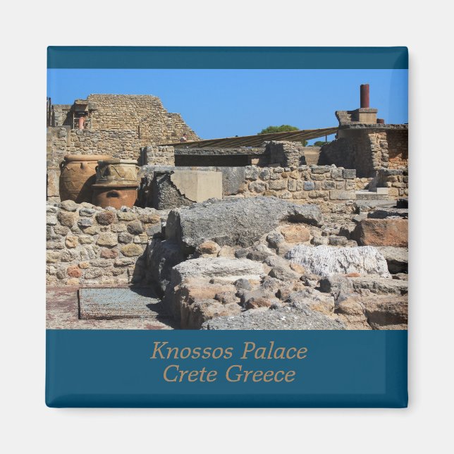 Palacio Knossos, imán Crete Greece (Frente)