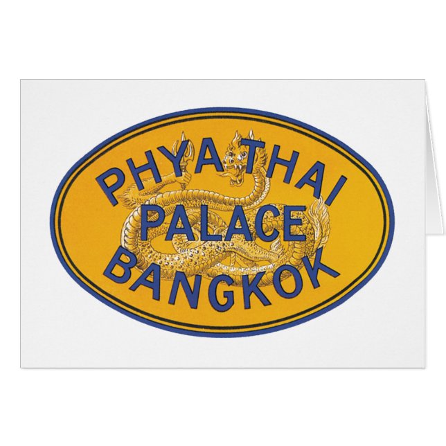 Palacio Phya Thai Bangkok (Anverso (Horizontal))