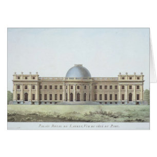 Palacio Real de Laeken, vista desde el parque, des