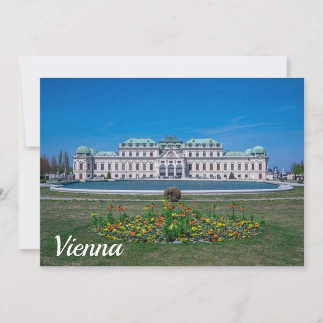 Palacio Superior Belvedere de Viena, Austria (Anverso)