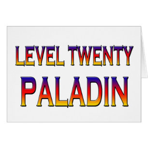 Paladín de nivel veinte