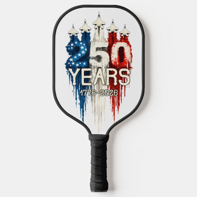 Palas De Pickleball 250 Years American Flag 250th Anniversary  (Anverso)