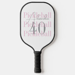 Palas De Pickleball 40.ª fiesta de cumpleaños "Pickleball Pink Party"