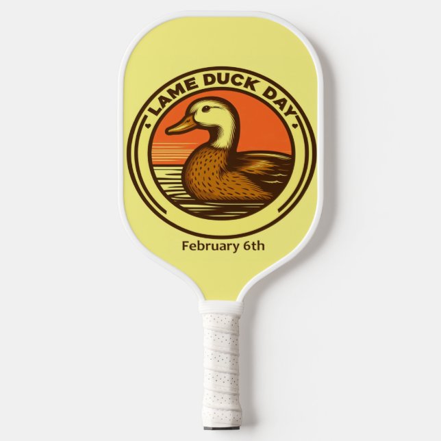 Palas De Pickleball 6 de febrero - Día del Pato Cojo (Anverso)