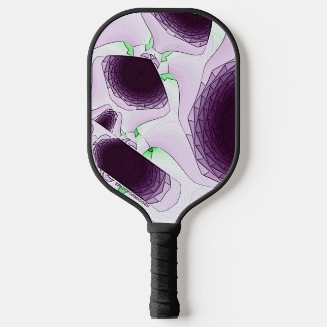 Palas De Pickleball A la sombra del color Violeta (Anverso)