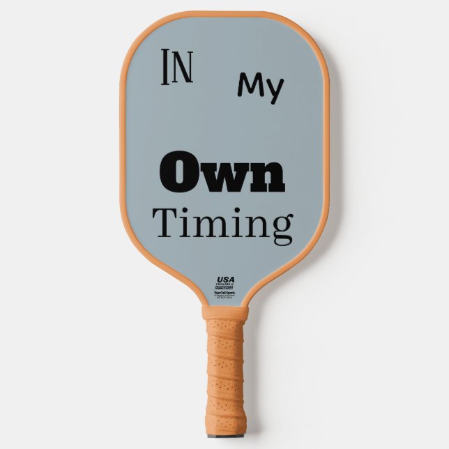 Palas De Pickleball A mi propio ritmo   (Anverso)