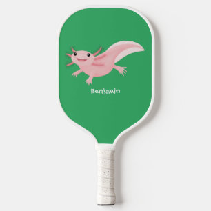 Palas De Pickleball Aaxolotl lindo rosa feliz