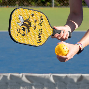 Palas De Pickleball Abeja reina con un dulce Swat