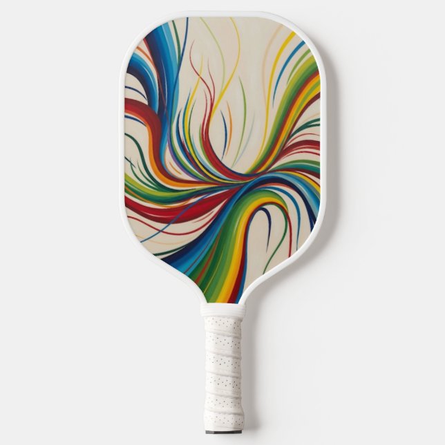 Palas De Pickleball Abstract Energy Burst (Anverso)