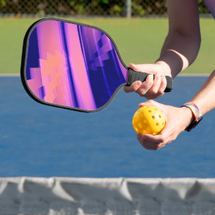 PALAS DE PICKLEBALL ABSTRACTO DE AGUA DE CAÍDA DE AGUA