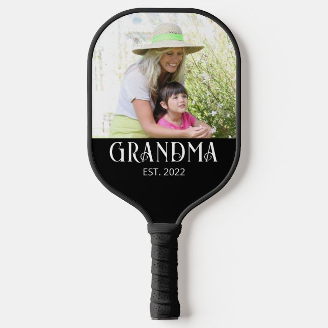 Palas De Pickleball Abuela Estableció Foto (Anverso)