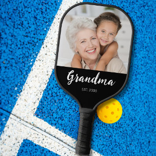 Palas De Pickleball Abuela Estableció Guión Divertido Foto