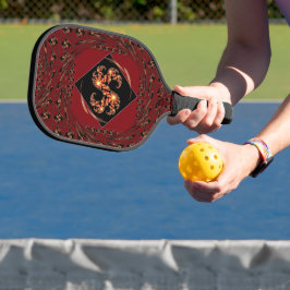 Palas De Pickleball Achempong Zazzle: Cosmic Symmetry High-Performance