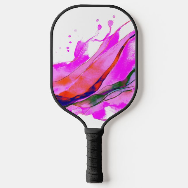Palas De Pickleball acuarelas rosadas (Anverso)