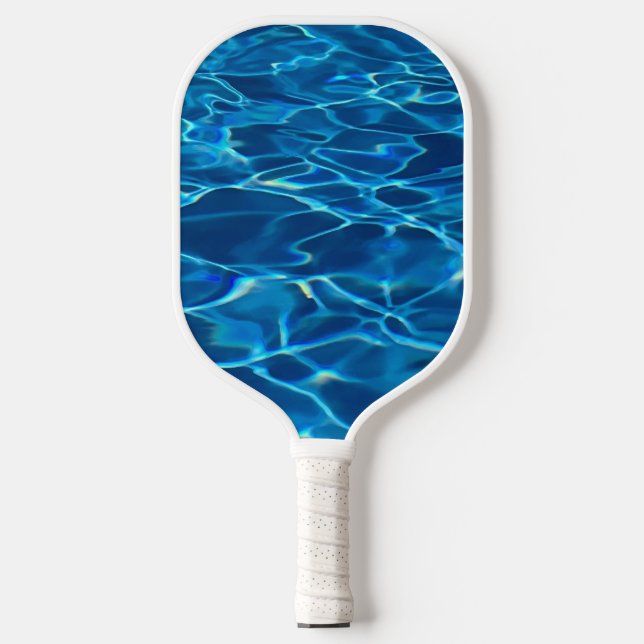 Palas De Pickleball Agua de la piscina azul oscura (Anverso)