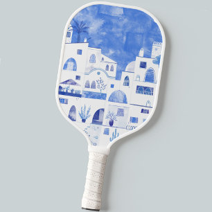 Palas De Pickleball Agua de Santorini Grecia