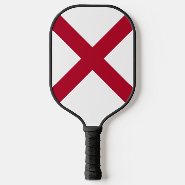 Palas De Pickleball Alabama: Bandera de St Andrew Crimson (Anverso)