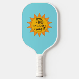 Palas De Pickleball Alabanza al Señor por la Luz del Sol