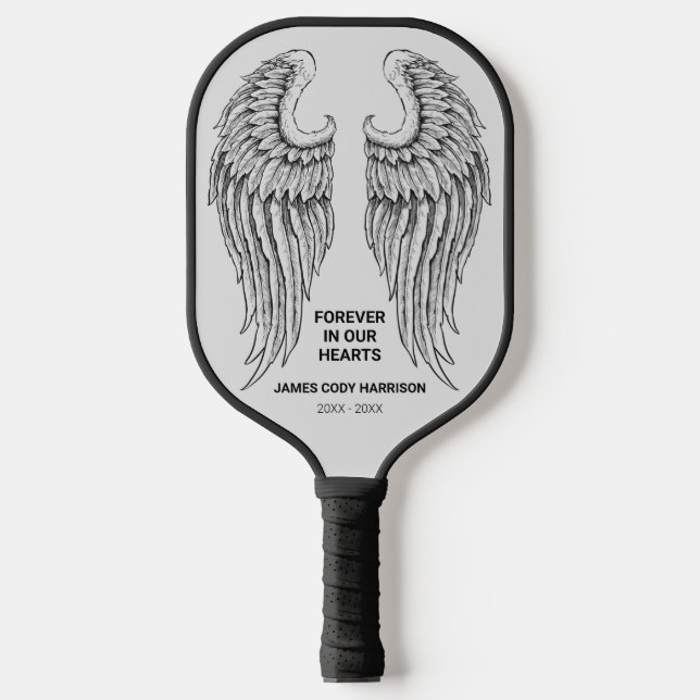 Palas De Pickleball Alas conmemorativas personalizadas (Anverso)