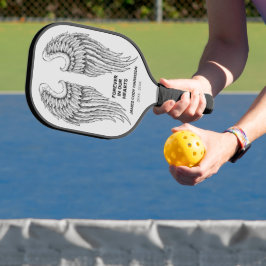 Palas De Pickleball Alas Memoriales Personalizadas