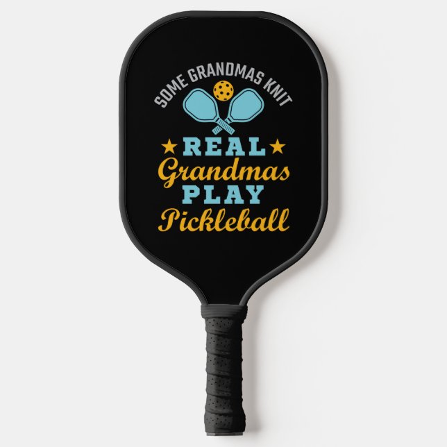Palas De Pickleball Algunos Abuelos Knith Real Grandmas Juegan Pickleb (Anverso)