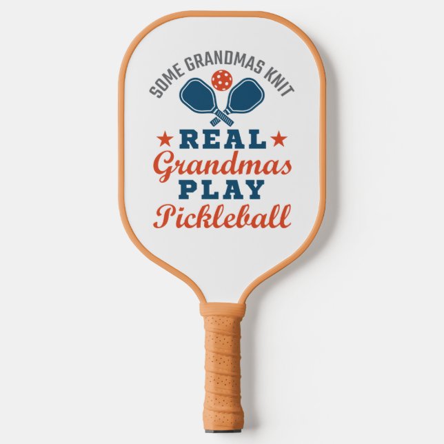 Palas De Pickleball Algunos Abuelos Knith Real Grandmas Juegan Pickleb (Anverso)